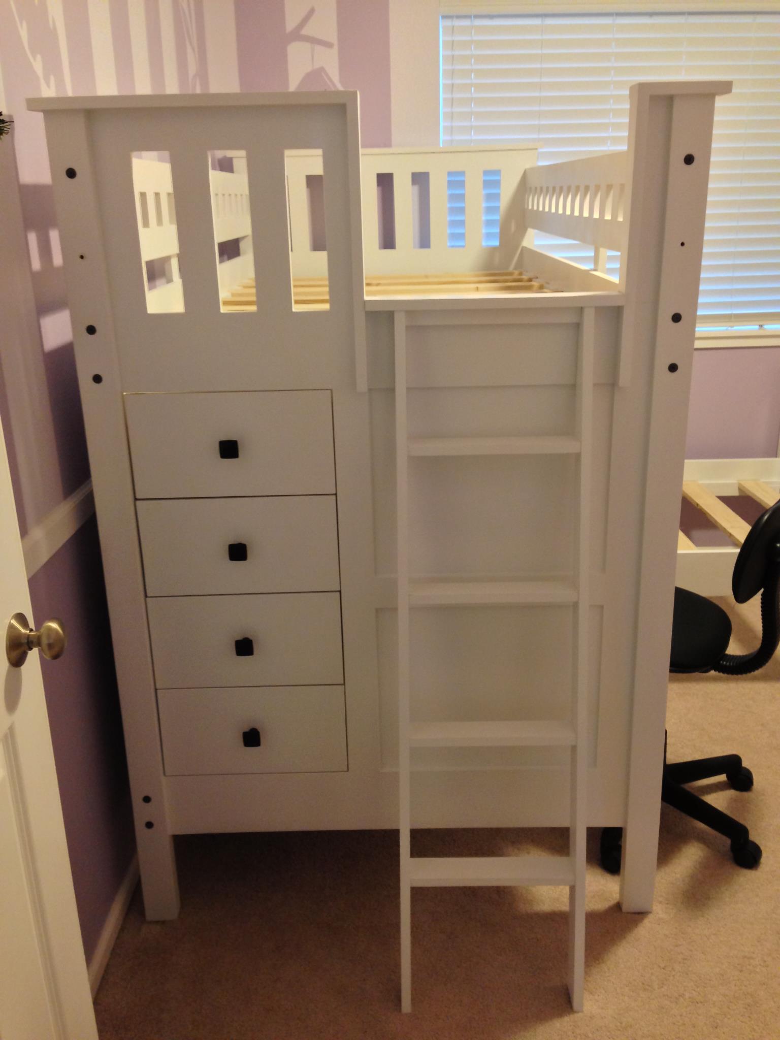 Painted Bunk Bed Set