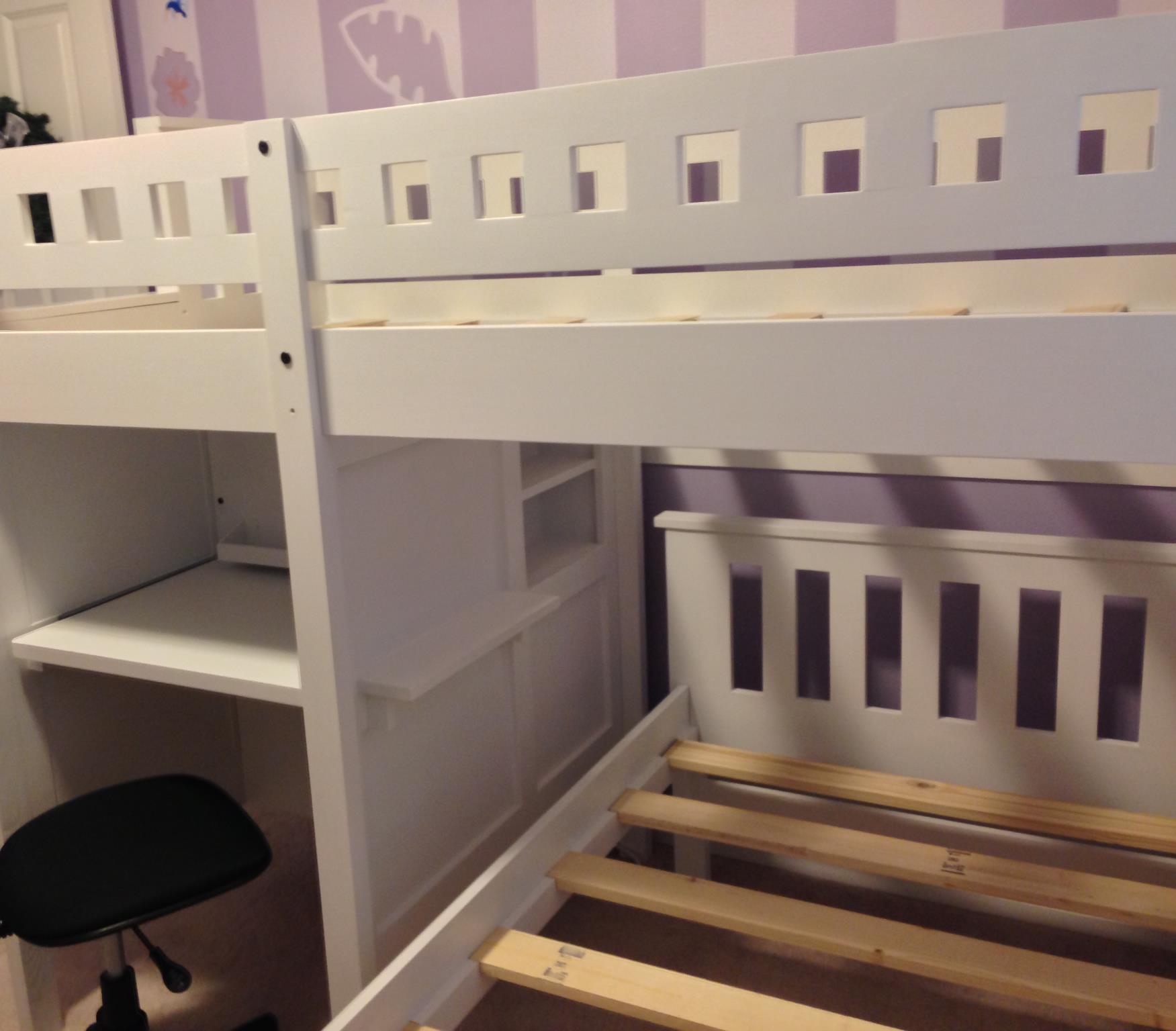 Painted Bunk Bed Set