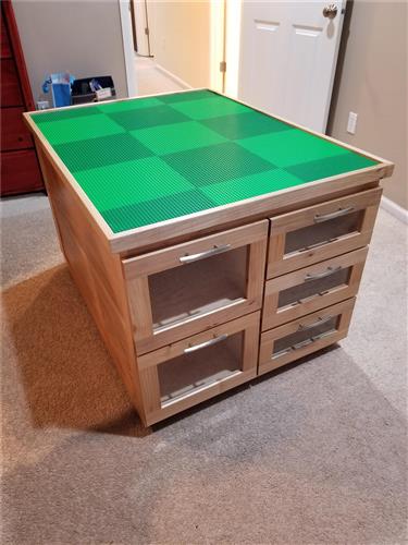 Custom Lego Table